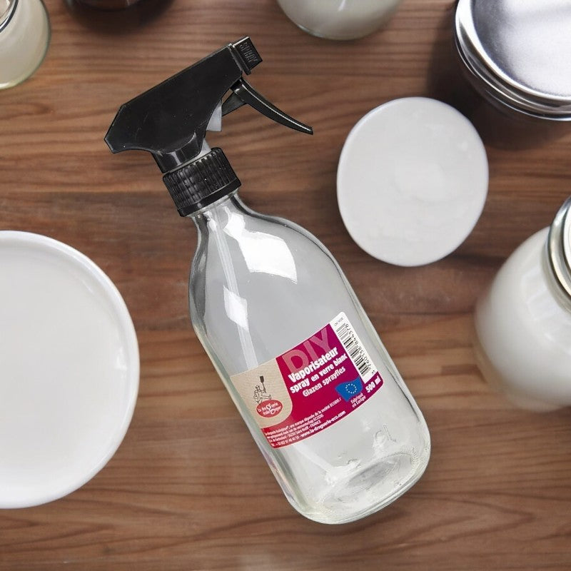 La Droguerie Écologique - Sprühflasche aus transparentem Glas 500ml