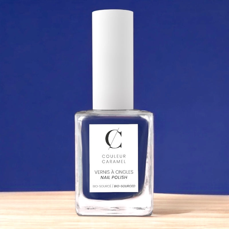 Couleur Caramel - Vernis à ongles brillant Bleu nuit N°93 11ml
