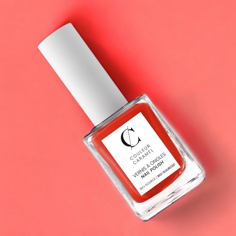 Couleur Caramel - Vernis à ongles brillant Orange flash N°88 11ml