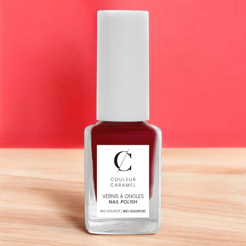 Couleur Caramel - Vernis à ongles mat Rouge N°08 11ml