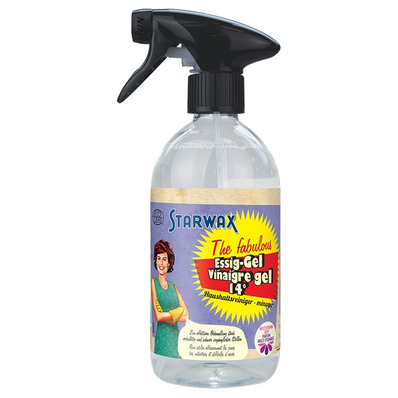 Vinaigre blanc en gel 14° parfum multivitamines - 500 ml - Starwax The Fabulous