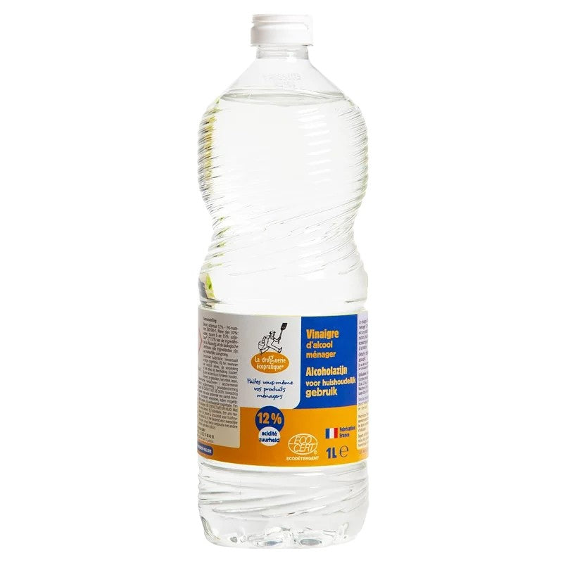 La Droguerie Écologique - Vinaigre d'alcool bio 12° 1l