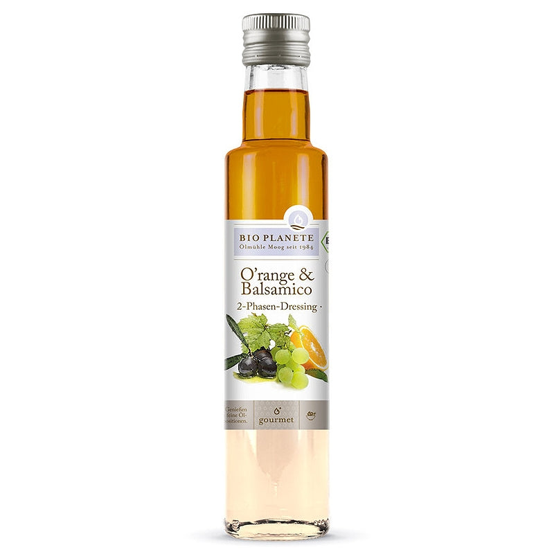 Bio Planète - Vinaigrette biphasée balsamique blanc & orange BIO 250ml