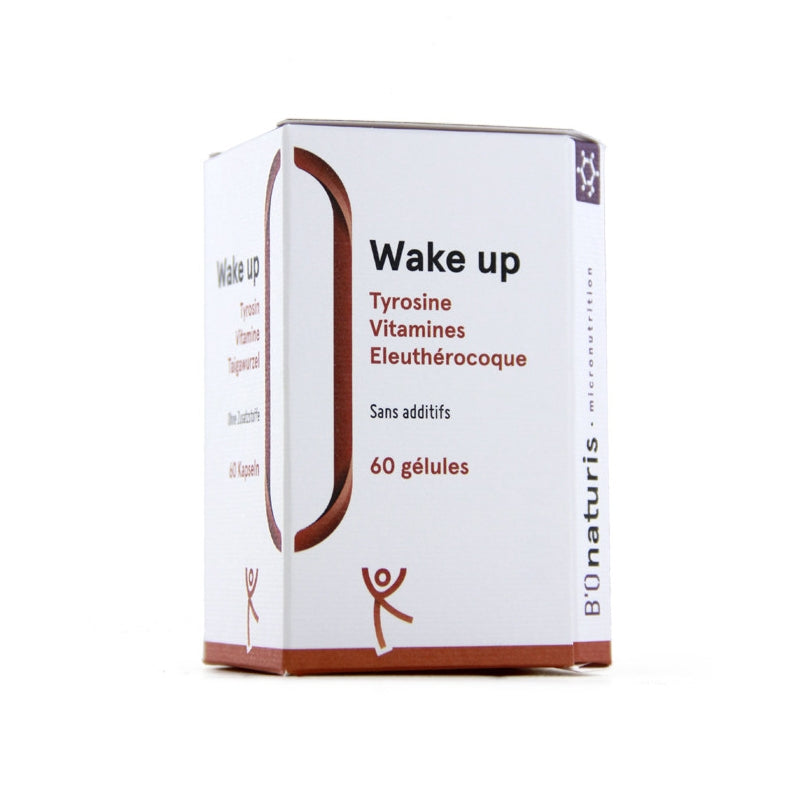 BIOnaturis - Wake up (Tyrosine, Vitamines & Eleuthérocoque) 60 gélules