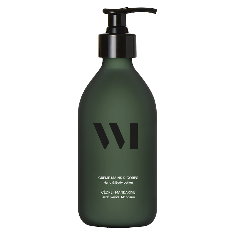 Crème mains & corps BIO cèdre & mandarine - 290ml - What Matters