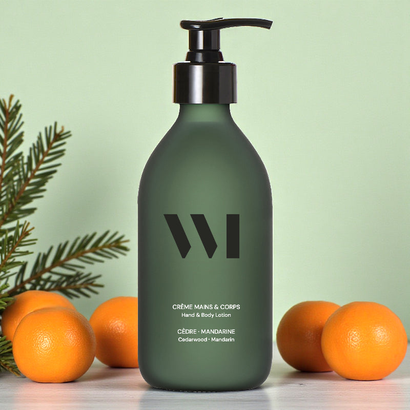 Crème mains & corps BIO cèdre & mandarine - 290ml - What Matters