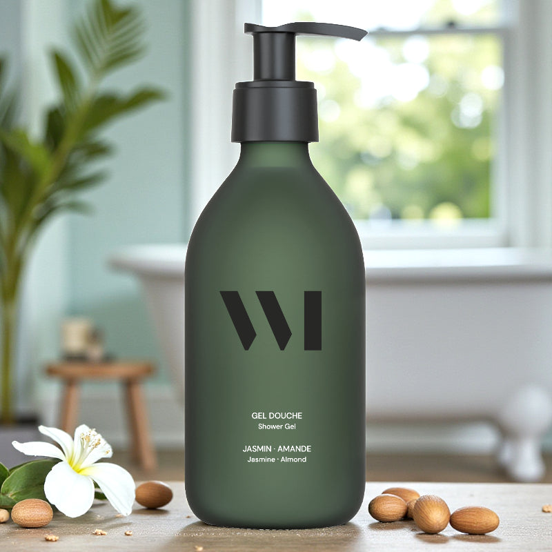 Gel douche BIO jasmin & amande - 290ml - What Matters